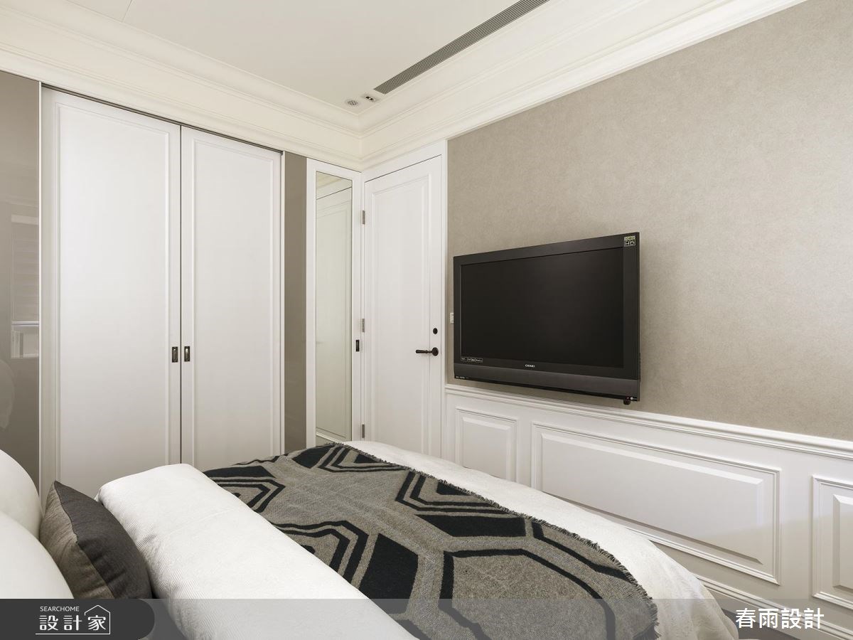 32坪新成屋(5年以下)＿美式風臥室案例圖片＿春雨設計＿春雨_38 新莊新東京之29