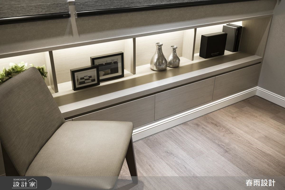 32坪新成屋(5年以下)＿美式風臥室案例圖片＿春雨設計＿春雨_38 新莊新東京之32