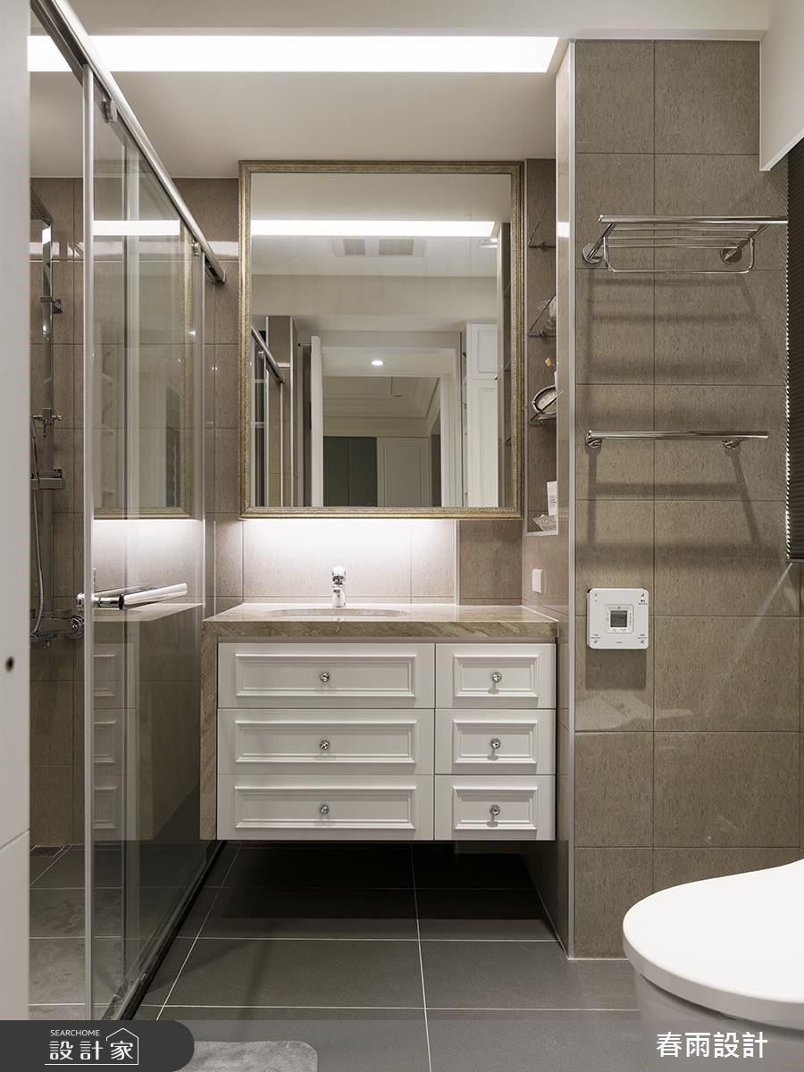 32坪新成屋(5年以下)＿美式風浴室案例圖片＿春雨設計＿春雨_38 新莊新東京之38
