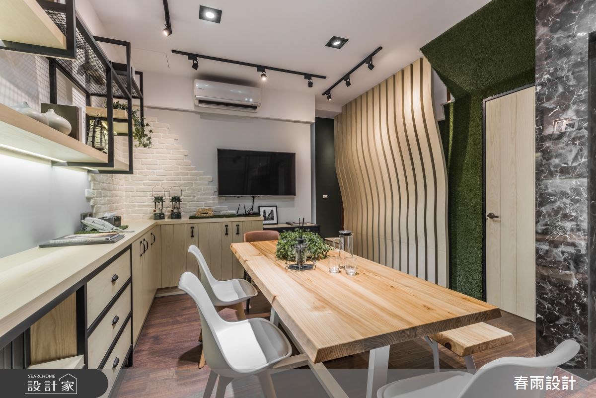 80坪新成屋(5年以下)＿混搭風餐廳案例圖片＿春雨設計＿春雨_39 台南麻豆之8