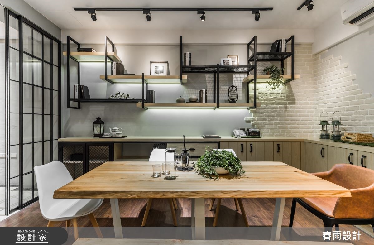 80坪新成屋(5年以下)＿混搭風餐廳案例圖片＿春雨設計＿春雨_39 台南麻豆之9