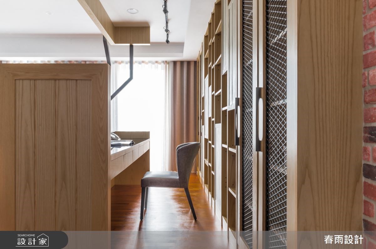 80坪新成屋(5年以下)＿混搭風書房案例圖片＿春雨設計＿春雨_39 台南麻豆之25
