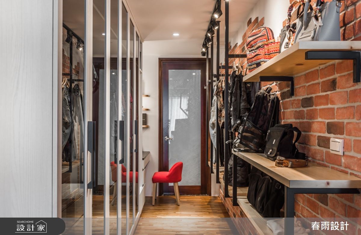 80坪新成屋(5年以下)＿混搭風更衣間案例圖片＿春雨設計＿春雨_39 台南麻豆之28