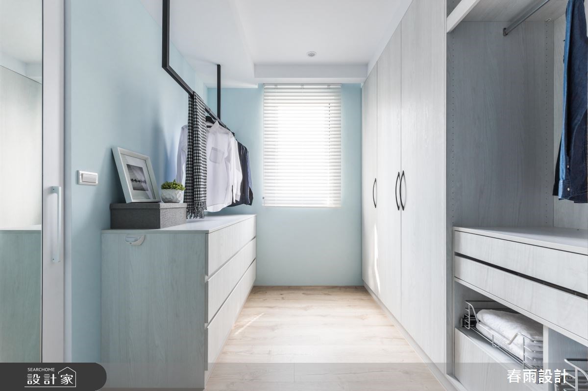 80坪新成屋(5年以下)＿混搭風更衣間案例圖片＿春雨設計＿春雨_39 台南麻豆之34