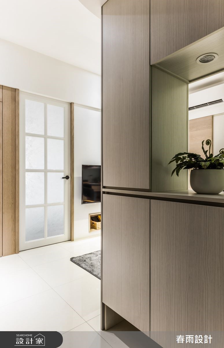 新成屋(5年以下)＿現代風玄關案例圖片＿春雨設計＿春雨_40 淡水新潤峰采之3