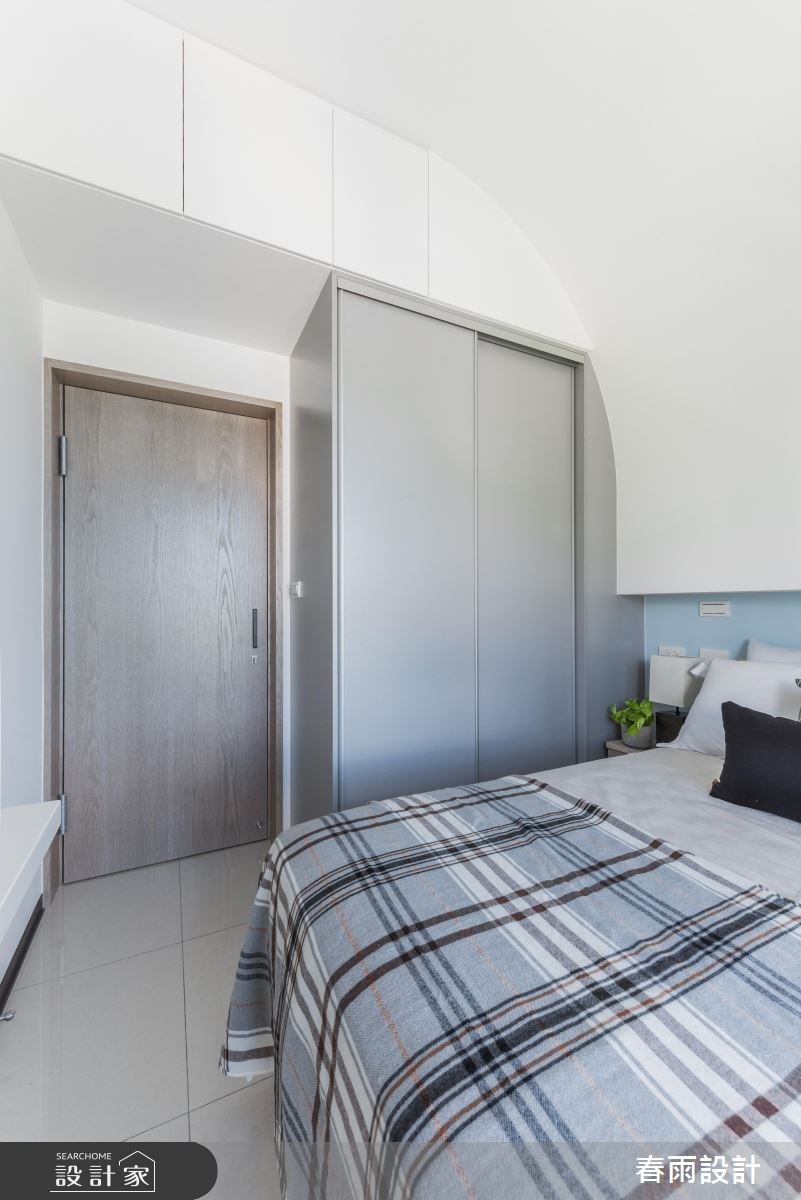 新成屋(5年以下)＿現代風臥室案例圖片＿春雨設計＿春雨_40 淡水新潤峰采之12