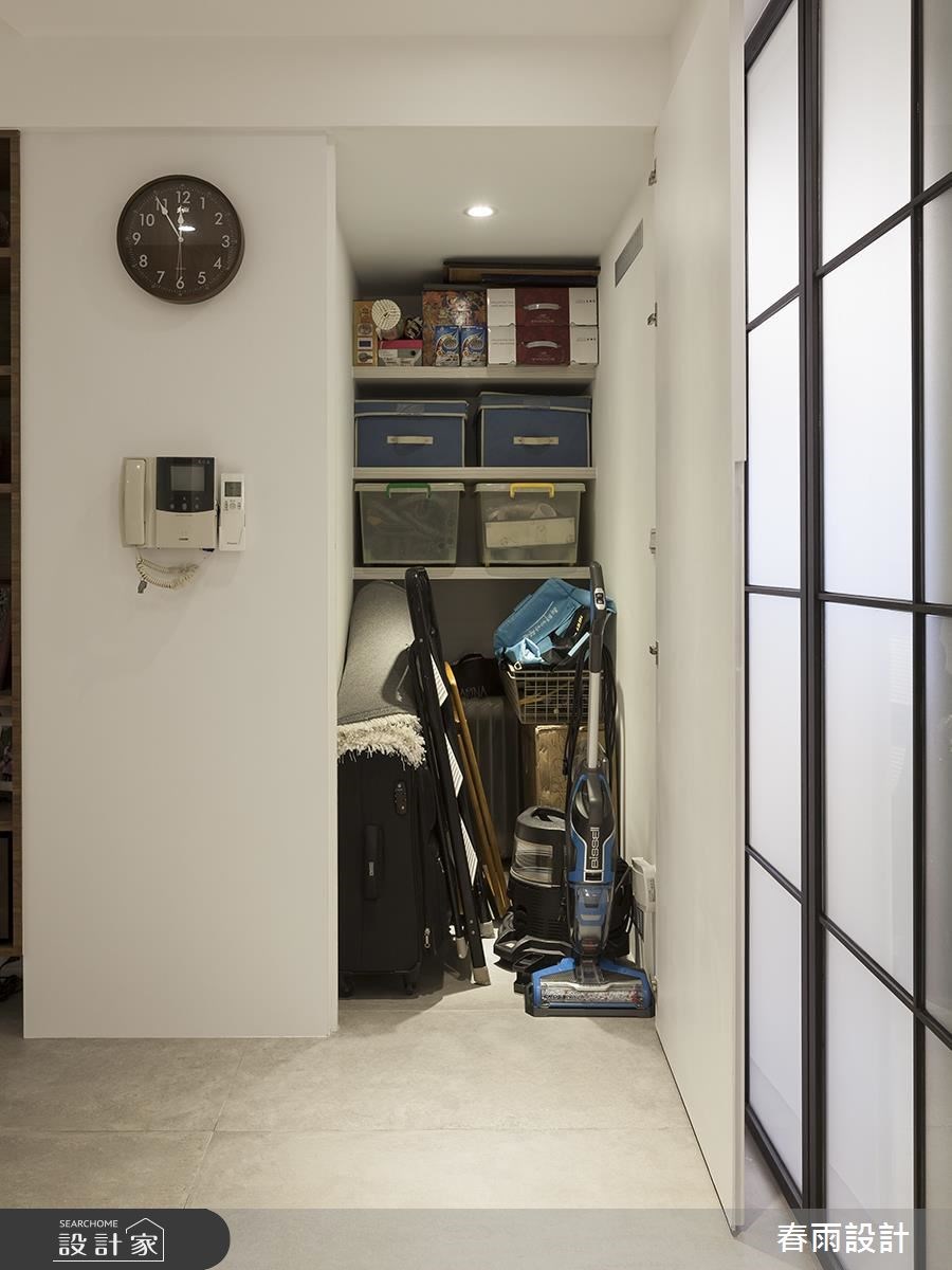 30坪新成屋(5年以下)＿現代風儲藏室案例圖片＿春雨設計＿春雨_41 竹北大有可為之7