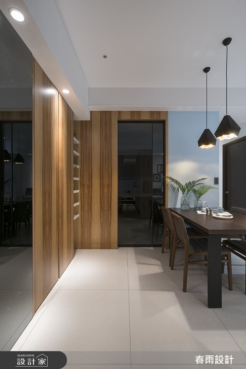 23坪新成屋(5年以下)＿混搭風玄關案例圖片＿春雨設計＿春雨_42 高雄悠然之6