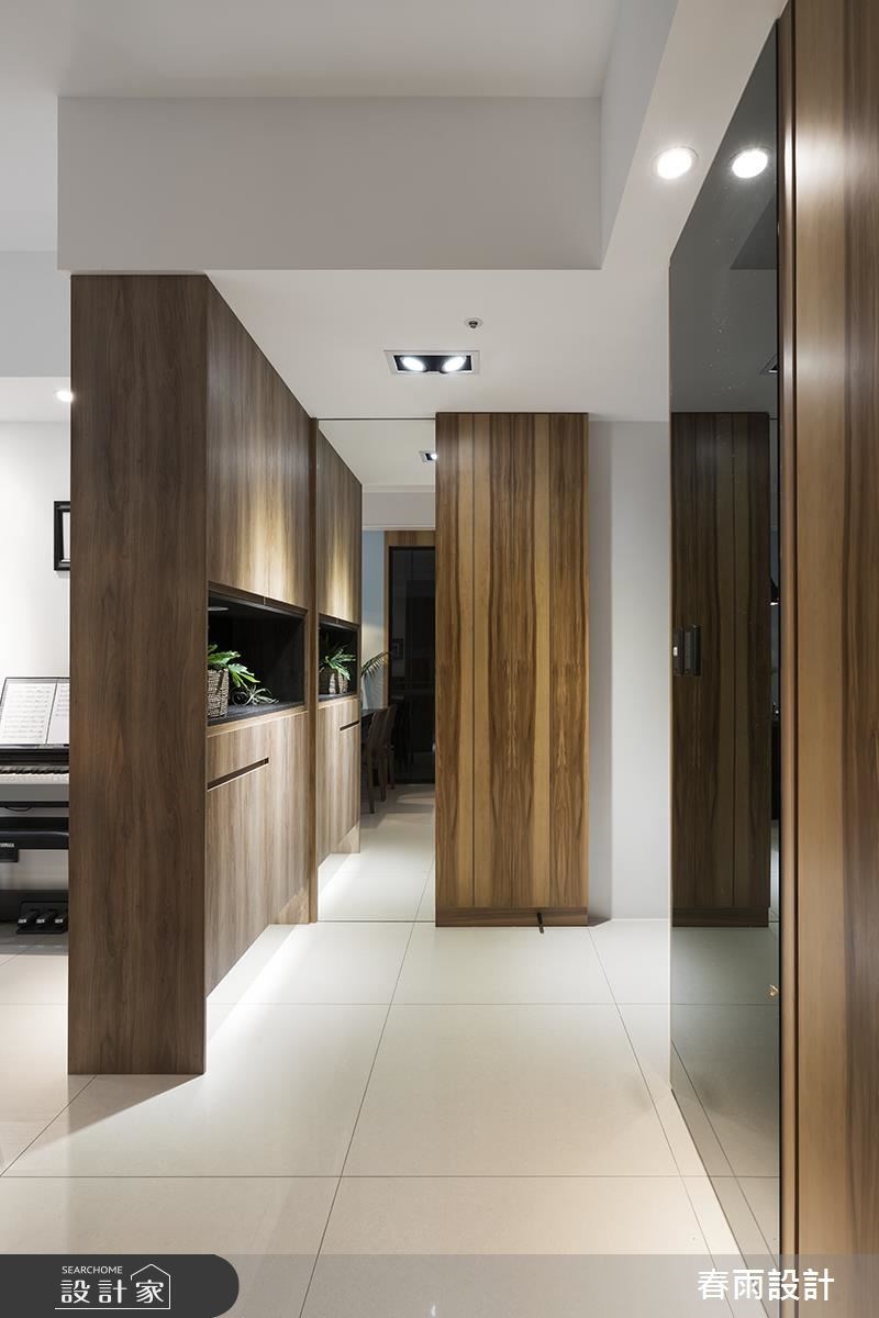 23坪新成屋(5年以下)＿混搭風玄關案例圖片＿春雨設計＿春雨_42 高雄悠然之8