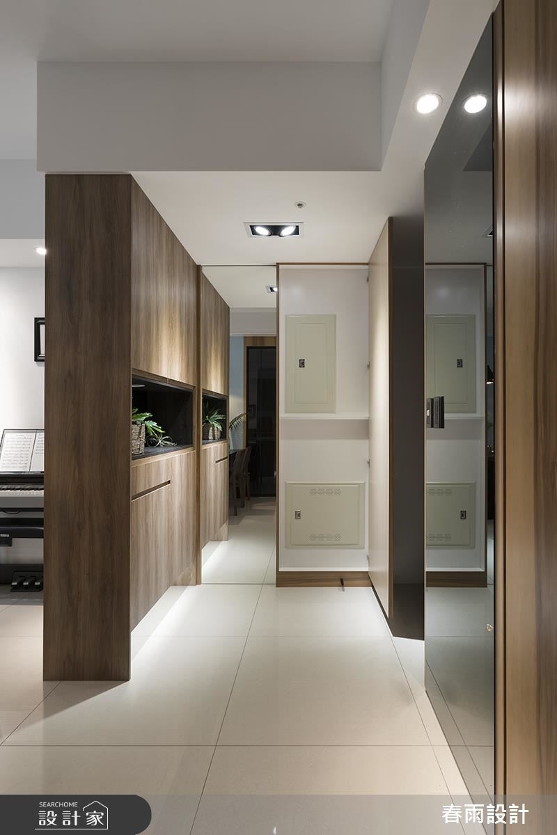23坪新成屋(5年以下)＿混搭風玄關案例圖片＿春雨設計＿春雨_42 高雄悠然之9