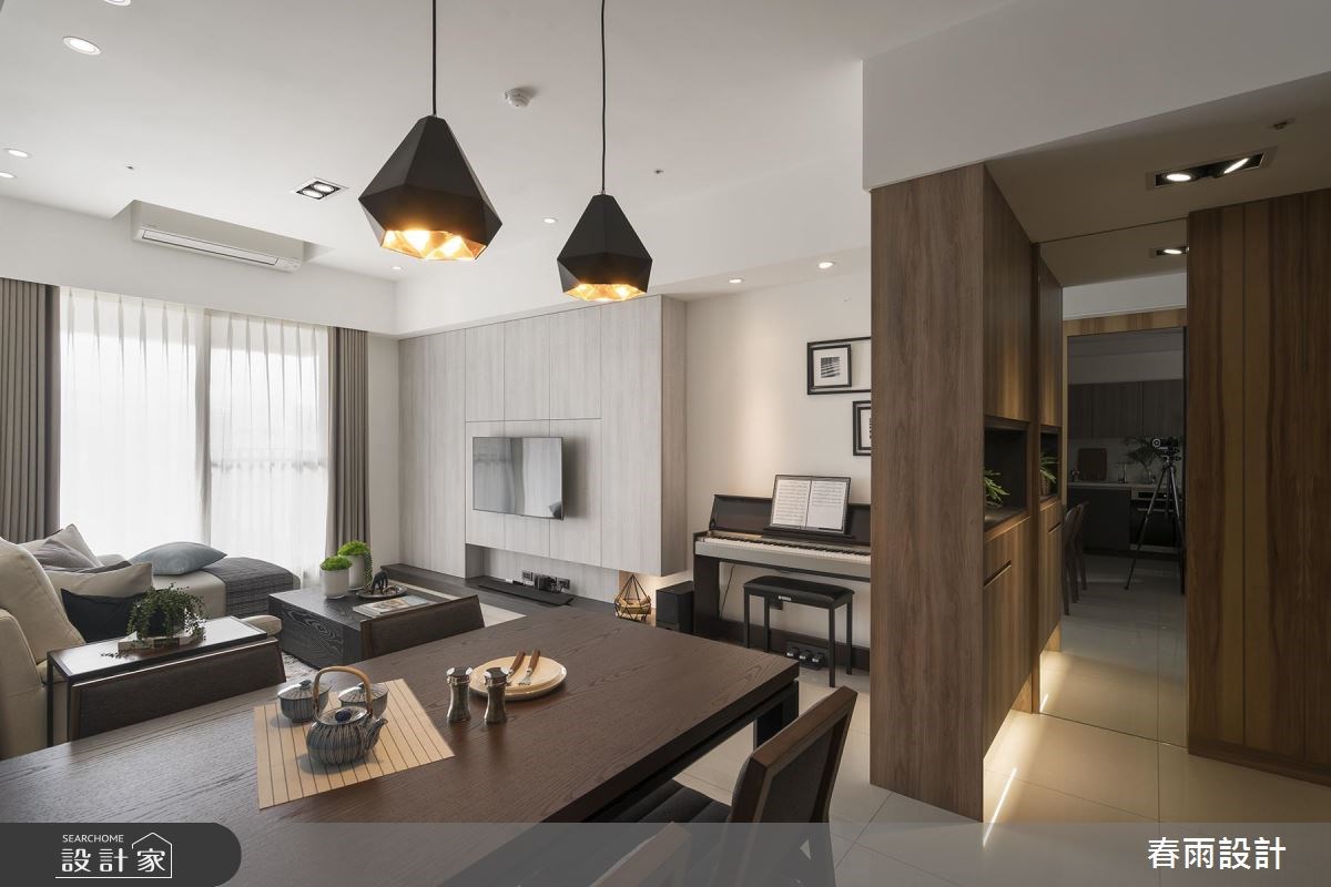 23坪新成屋(5年以下)＿混搭風餐廳案例圖片＿春雨設計＿春雨_42 高雄悠然之10