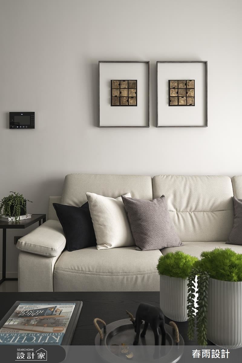 23坪新成屋(5年以下)＿混搭風客廳案例圖片＿春雨設計＿春雨_42 高雄悠然之22