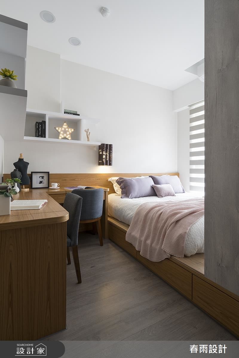 23坪新成屋(5年以下)＿混搭風臥室案例圖片＿春雨設計＿春雨_42 高雄悠然之27