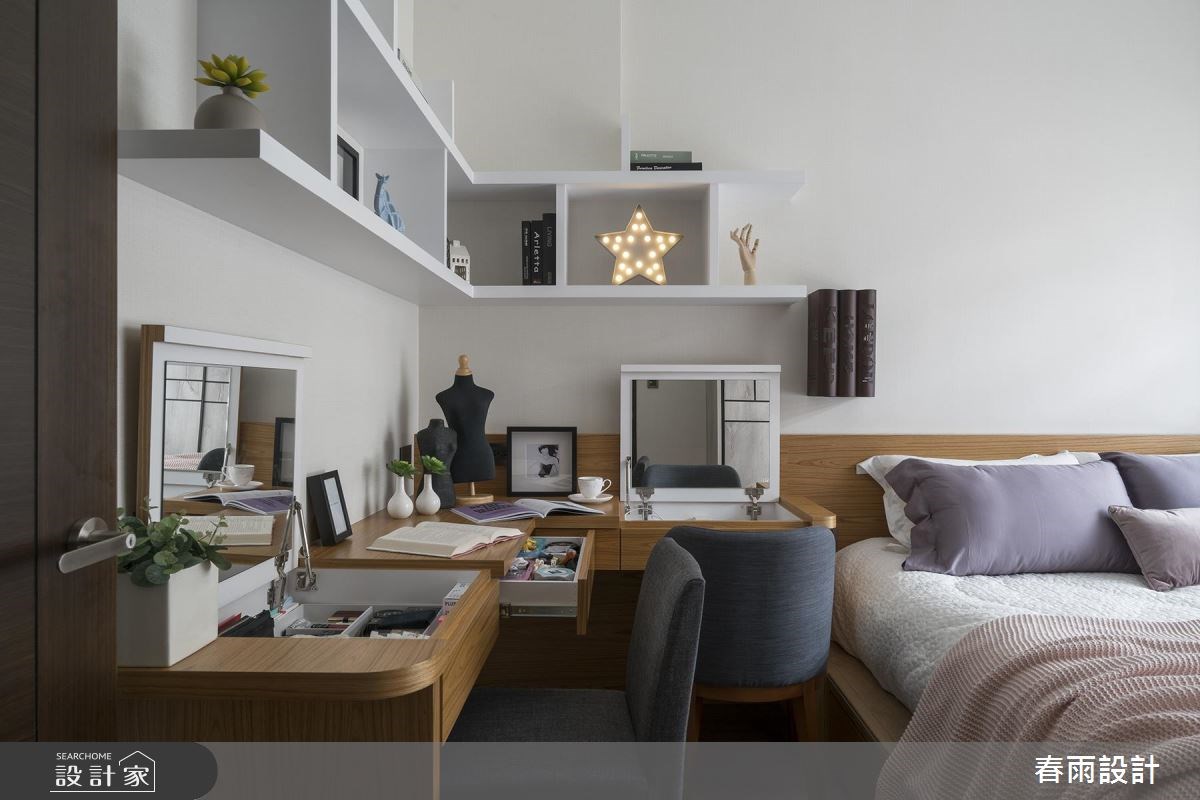 23坪新成屋(5年以下)＿混搭風臥室案例圖片＿春雨設計＿春雨_42 高雄悠然之29
