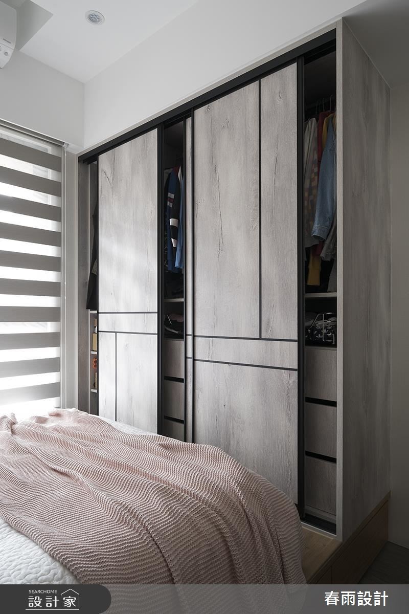 23坪新成屋(5年以下)＿混搭風臥室案例圖片＿春雨設計＿春雨_42 高雄悠然之32