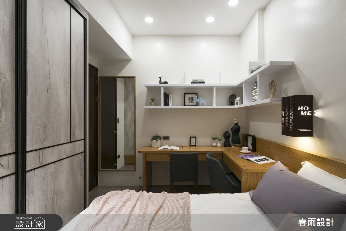 23坪新成屋(5年以下)＿混搭風臥室案例圖片＿春雨設計＿春雨_42 高雄悠然之34