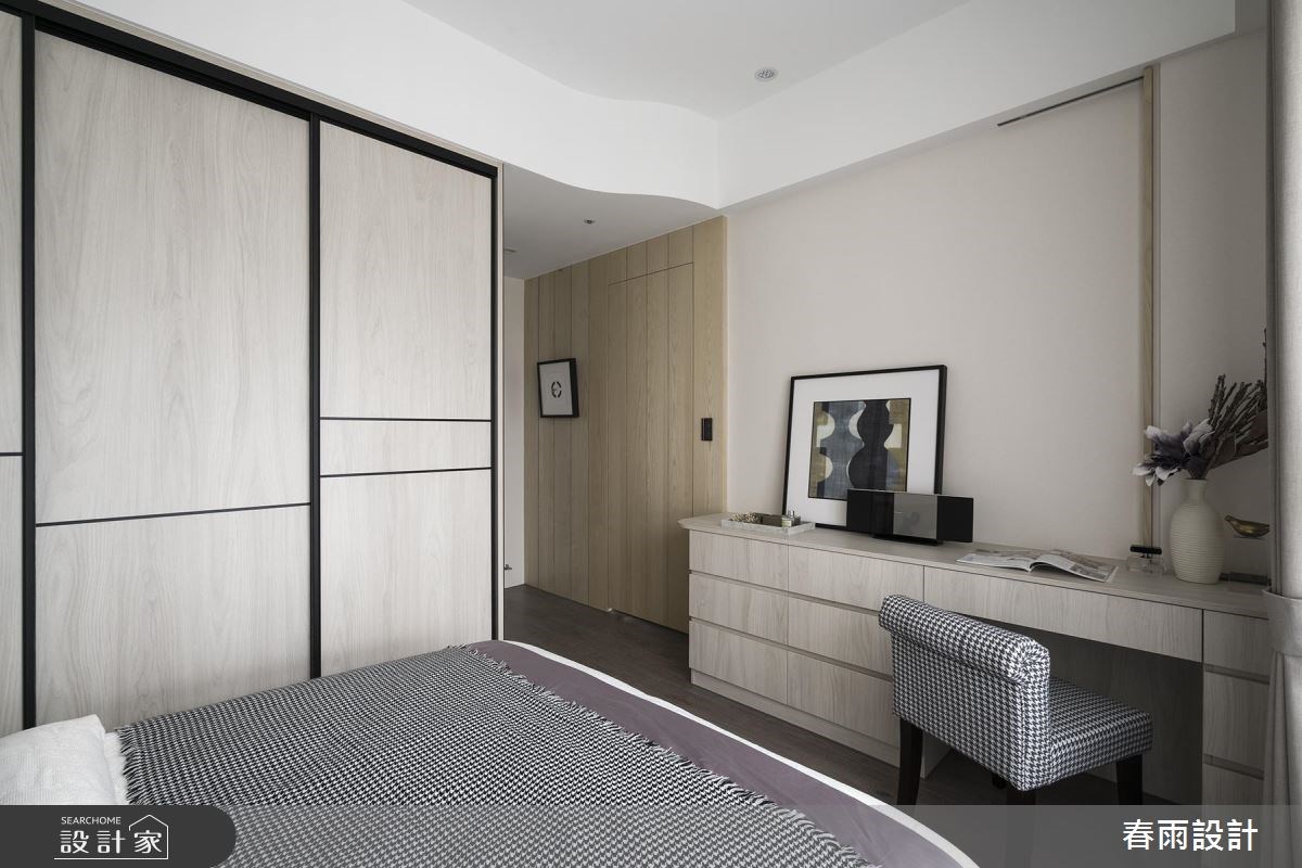 23坪新成屋(5年以下)＿混搭風臥室案例圖片＿春雨設計＿春雨_42 高雄悠然之38
