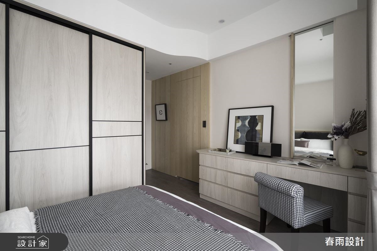 23坪新成屋(5年以下)＿混搭風臥室案例圖片＿春雨設計＿春雨_42 高雄悠然之39