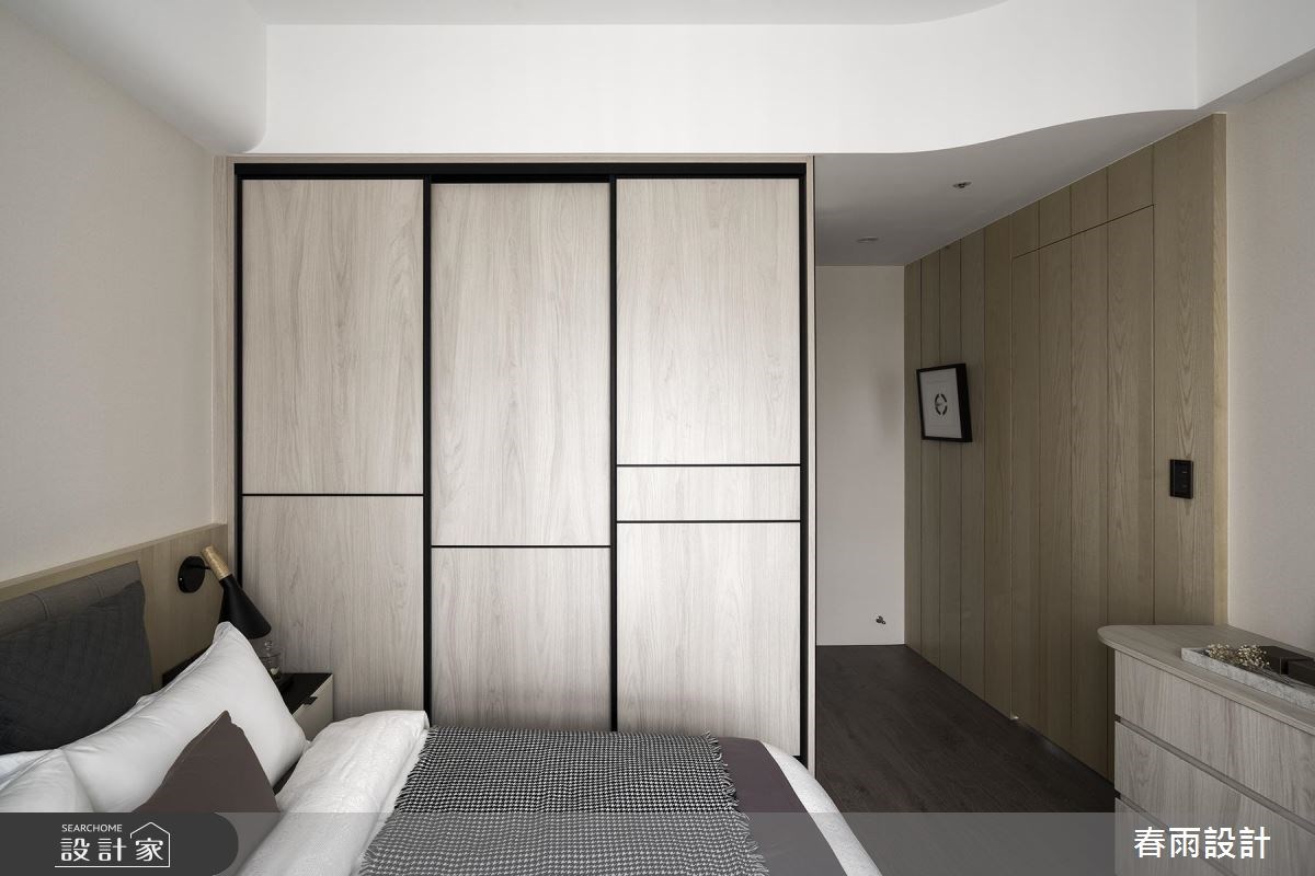 23坪新成屋(5年以下)＿混搭風臥室案例圖片＿春雨設計＿春雨_42 高雄悠然之40