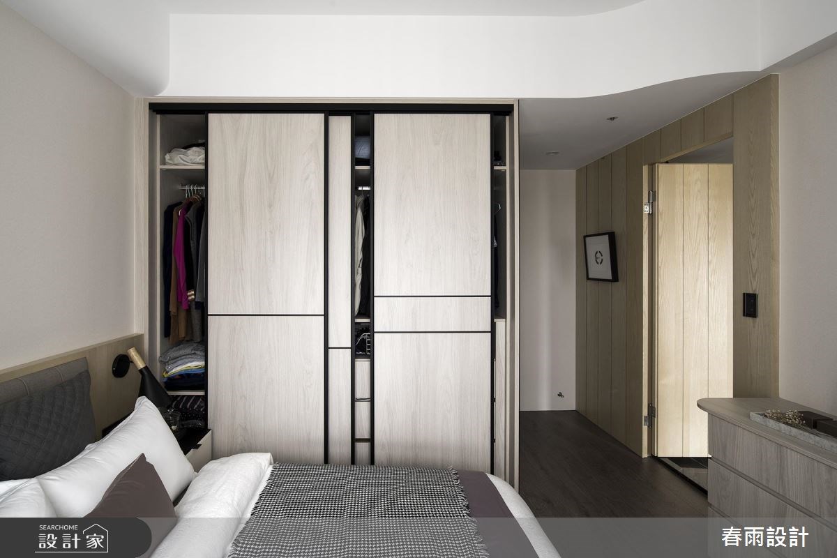23坪新成屋(5年以下)＿混搭風臥室案例圖片＿春雨設計＿春雨_42 高雄悠然之41