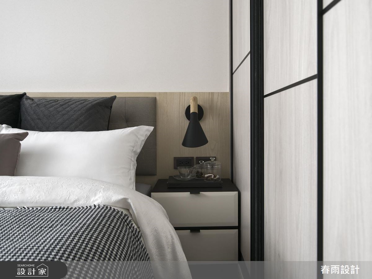 23坪新成屋(5年以下)＿混搭風臥室案例圖片＿春雨設計＿春雨_42 高雄悠然之42