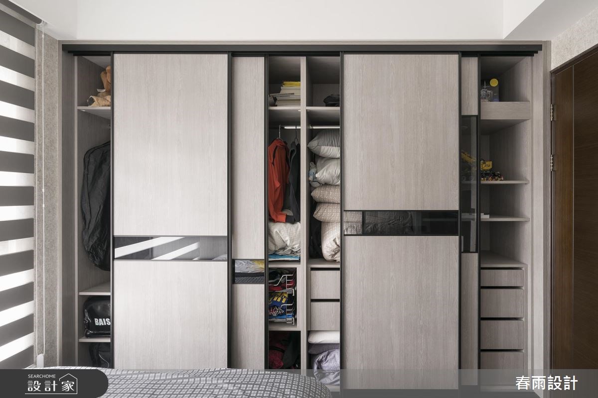 23坪新成屋(5年以下)＿混搭風臥室案例圖片＿春雨設計＿春雨_42 高雄悠然之48