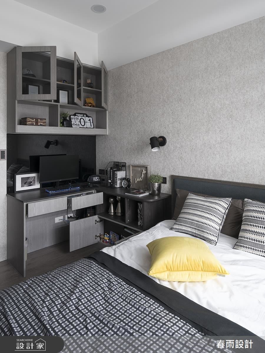 23坪新成屋(5年以下)＿混搭風臥室案例圖片＿春雨設計＿春雨_42 高雄悠然之50