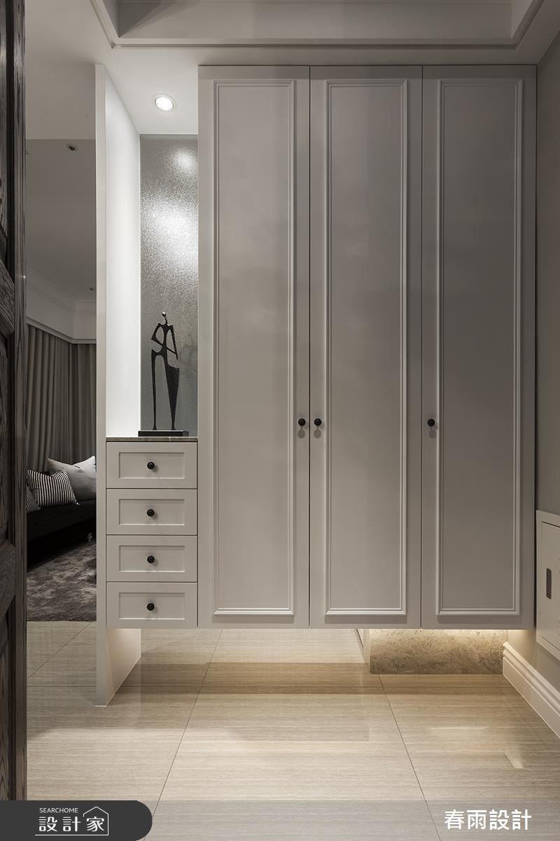 31坪新成屋(5年以下)＿混搭風玄關案例圖片＿春雨設計＿春雨_43 新竹惠宇謙品之1
