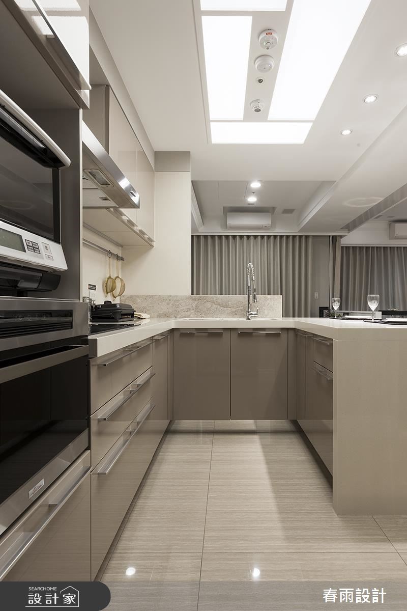 31坪新成屋(5年以下)＿混搭風廚房吧檯案例圖片＿春雨設計＿春雨_43 新竹惠宇謙品之15