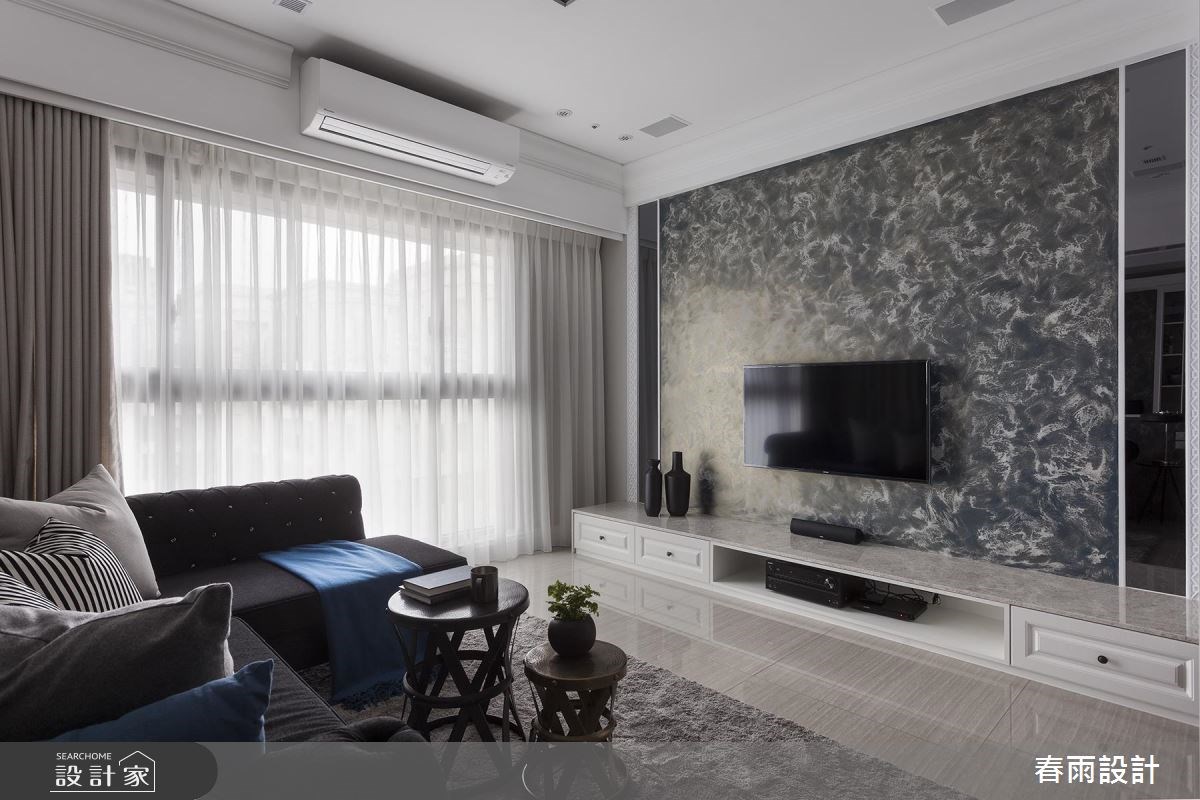 31坪新成屋(5年以下)＿混搭風客廳案例圖片＿春雨設計＿春雨_43 新竹惠宇謙品之23