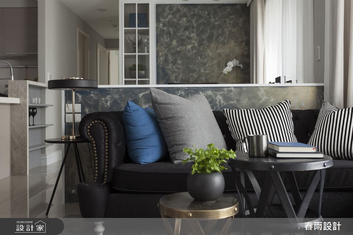 31坪新成屋(5年以下)＿混搭風客廳案例圖片＿春雨設計＿春雨_43 新竹惠宇謙品之25