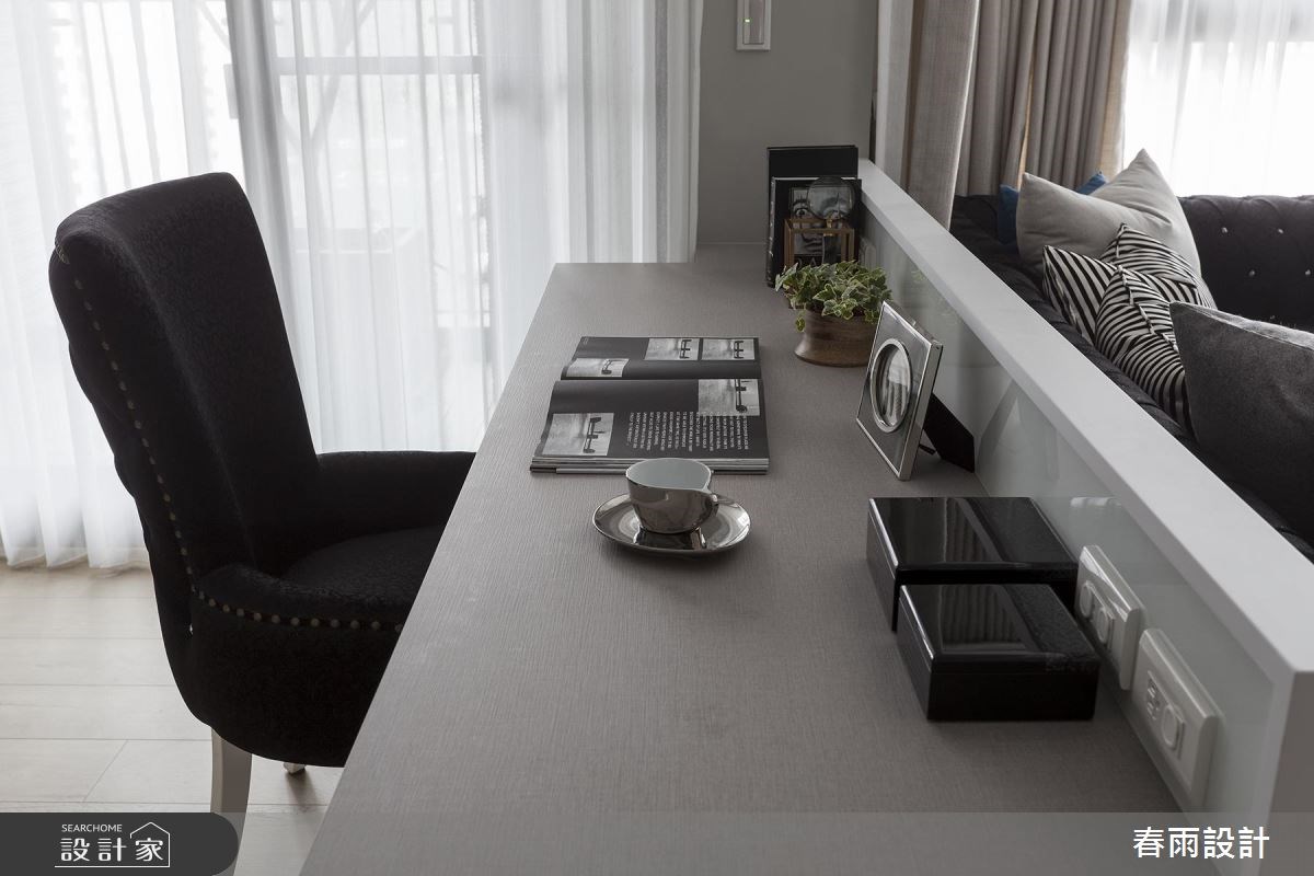 31坪新成屋(5年以下)＿混搭風書房案例圖片＿春雨設計＿春雨_43 新竹惠宇謙品之29