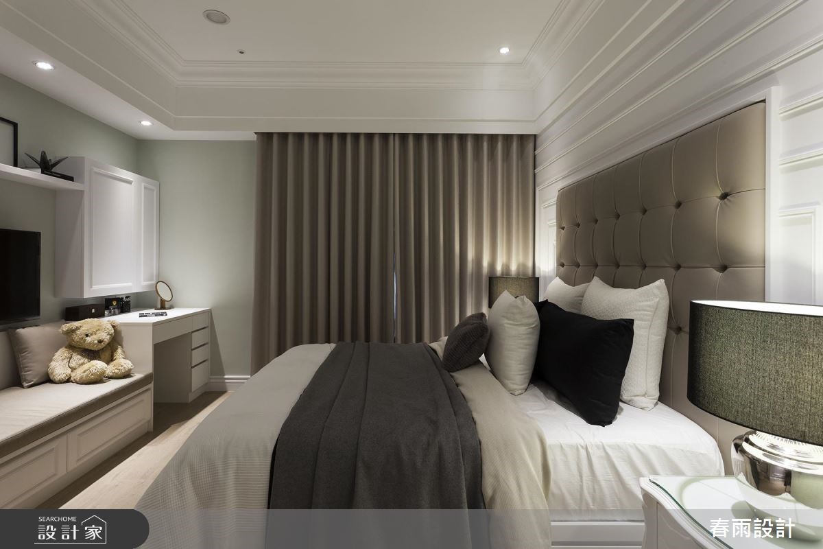 31坪新成屋(5年以下)＿混搭風臥室案例圖片＿春雨設計＿春雨_43 新竹惠宇謙品之37
