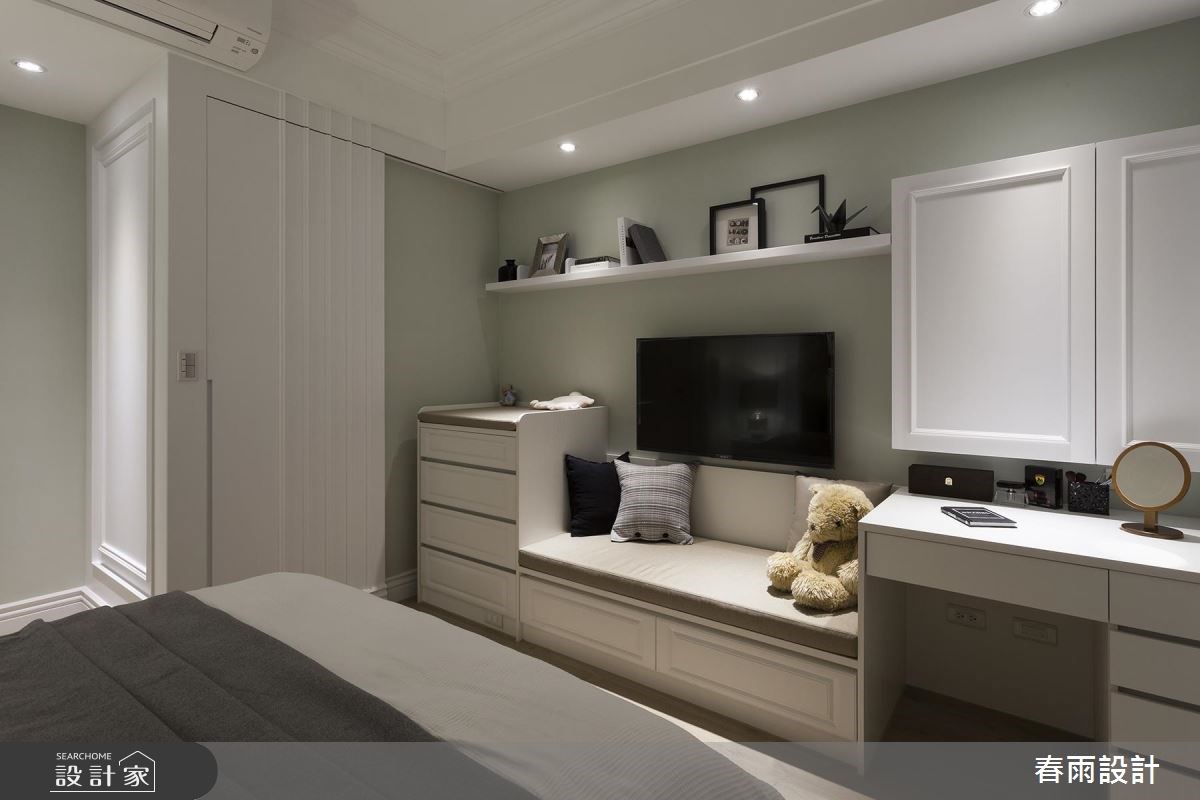 31坪新成屋(5年以下)＿混搭風臥室案例圖片＿春雨設計＿春雨_43 新竹惠宇謙品之41
