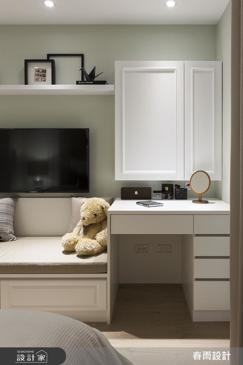 31坪新成屋(5年以下)＿混搭風臥室案例圖片＿春雨設計＿春雨_43 新竹惠宇謙品之45