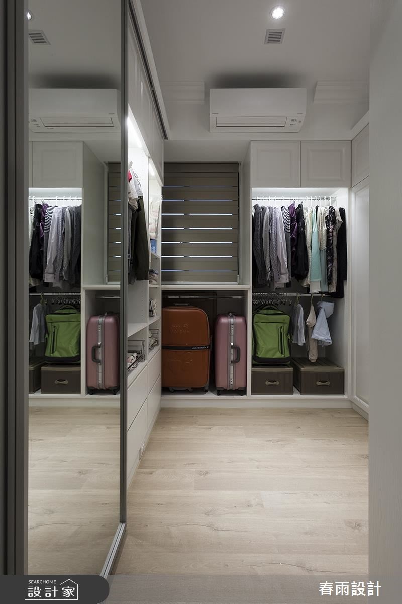 31坪新成屋(5年以下)＿混搭風更衣間案例圖片＿春雨設計＿春雨_43 新竹惠宇謙品之46