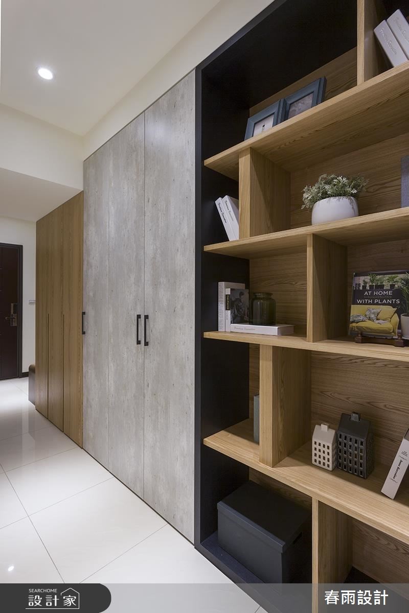 31坪新成屋(5年以下)＿現代風玄關案例圖片＿春雨設計＿春雨_44 竹北禾美之3