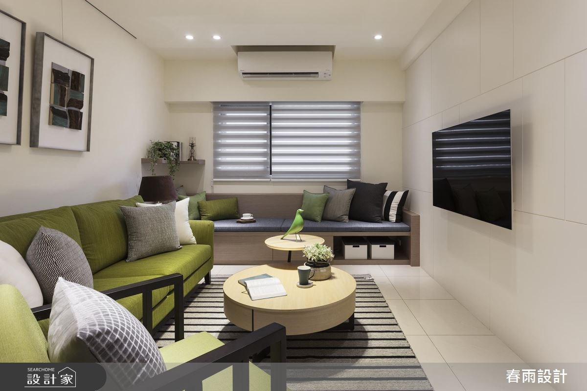 31坪新成屋(5年以下)＿現代風客廳案例圖片＿春雨設計＿春雨_44 竹北禾美之10