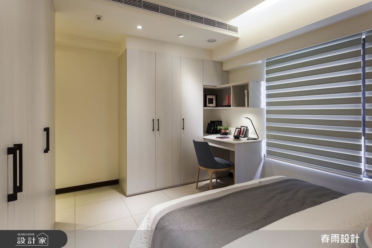 31坪新成屋(5年以下)＿現代風臥室案例圖片＿春雨設計＿春雨_44 竹北禾美之17