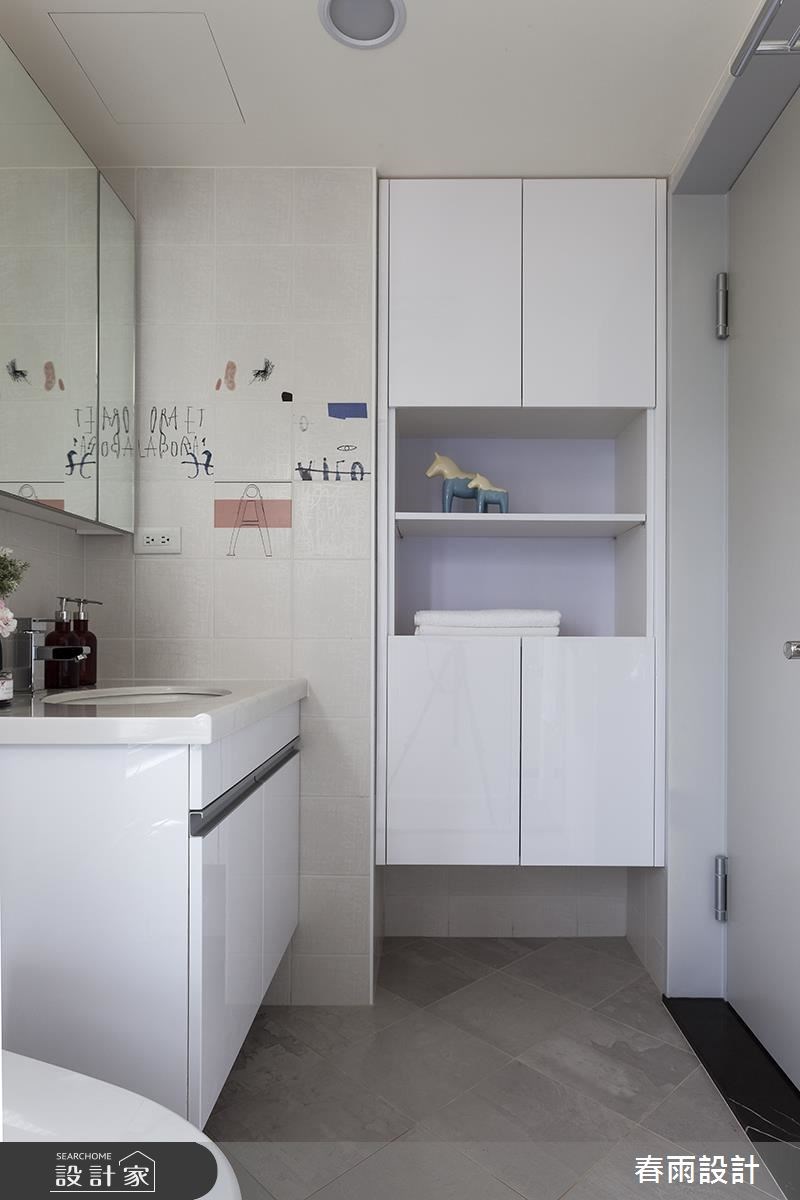 31坪新成屋(5年以下)＿現代風浴室案例圖片＿春雨設計＿春雨_44 竹北禾美之23