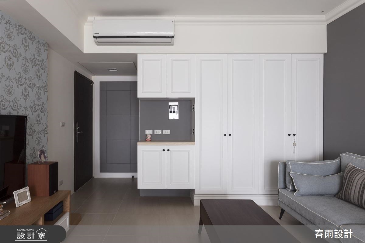 31坪中古屋(5~15年)＿美式風客廳案例圖片＿春雨設計＿春雨_45 新店高峰會之2