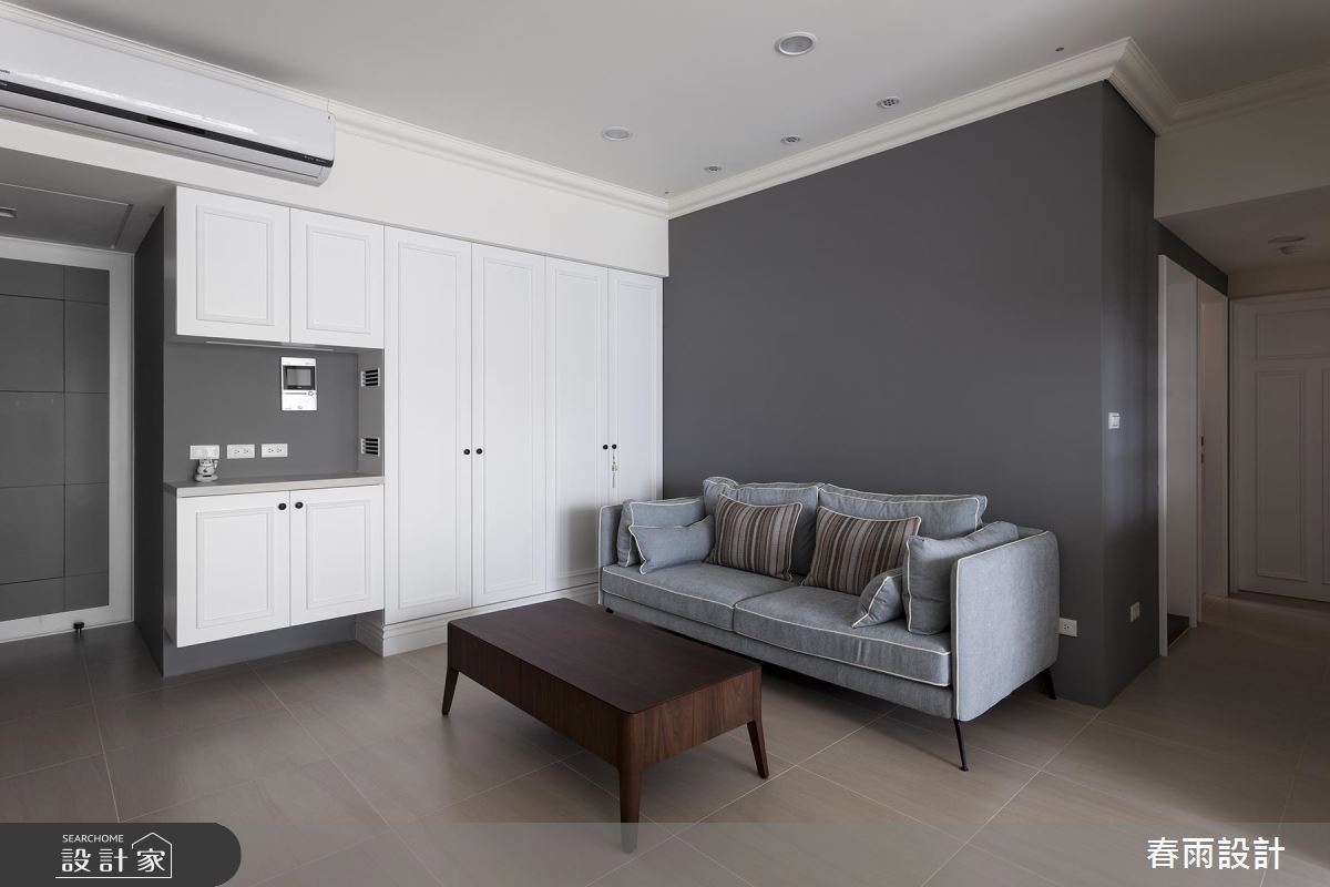 31坪中古屋(5~15年)＿美式風客廳案例圖片＿春雨設計＿春雨_45 新店高峰會之4