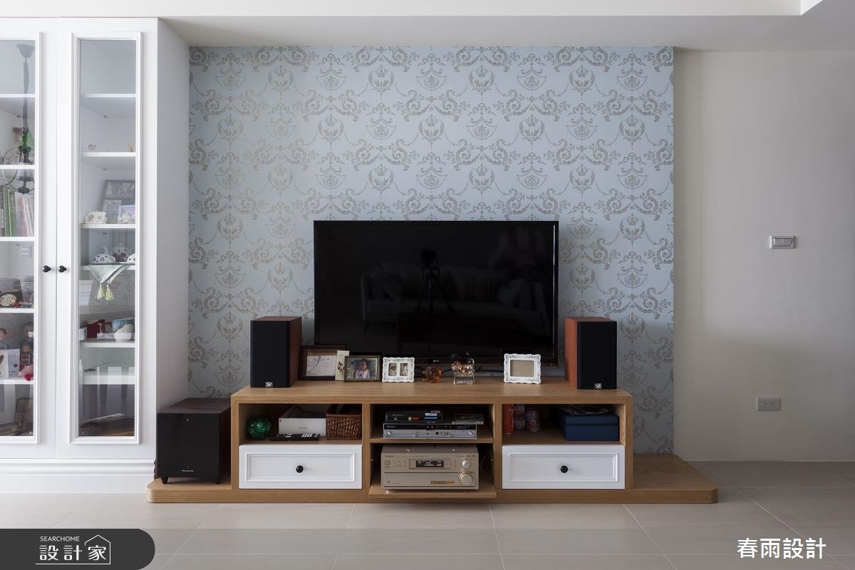 31坪中古屋(5~15年)＿美式風客廳案例圖片＿春雨設計＿春雨_45 新店高峰會之8