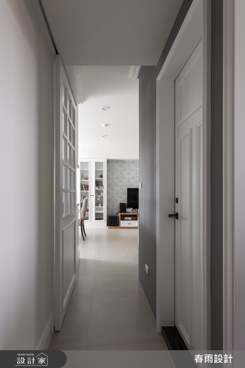 31坪中古屋(5~15年)＿美式風客廳走廊案例圖片＿春雨設計＿春雨_45 新店高峰會之14