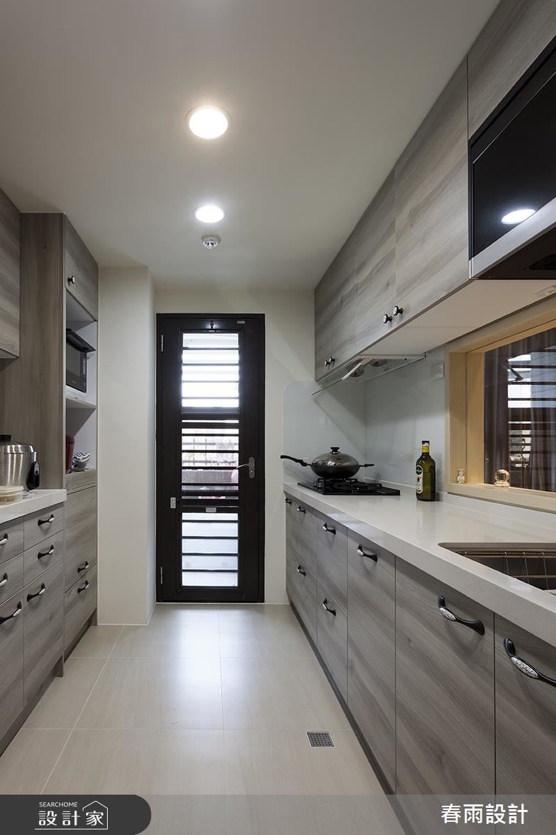 31坪中古屋(5~15年)＿美式風廚房案例圖片＿春雨設計＿春雨_45 新店高峰會之17