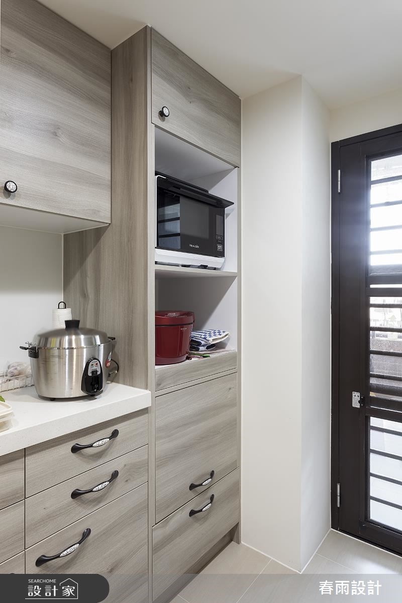 31坪中古屋(5~15年)＿美式風廚房案例圖片＿春雨設計＿春雨_45 新店高峰會之18