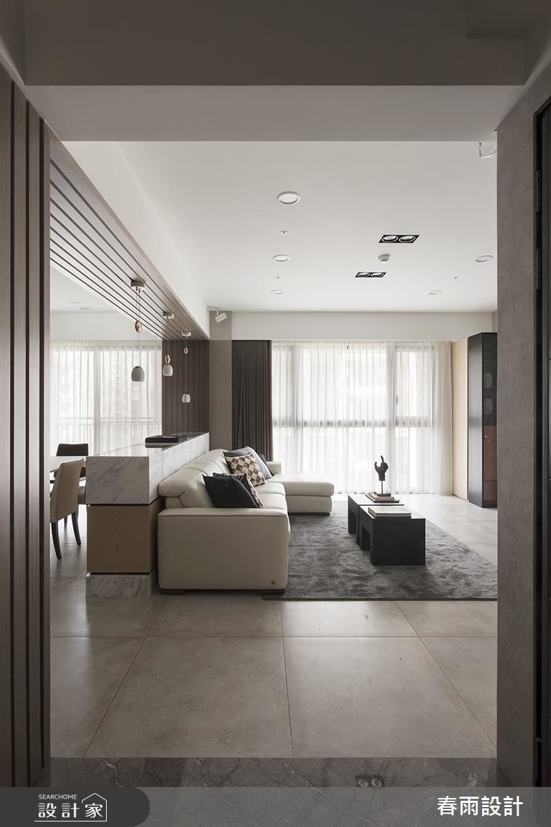 51坪新成屋(5年以下)＿現代風客廳餐廳案例圖片＿春雨設計＿春雨_46 新莊廣天廈之3