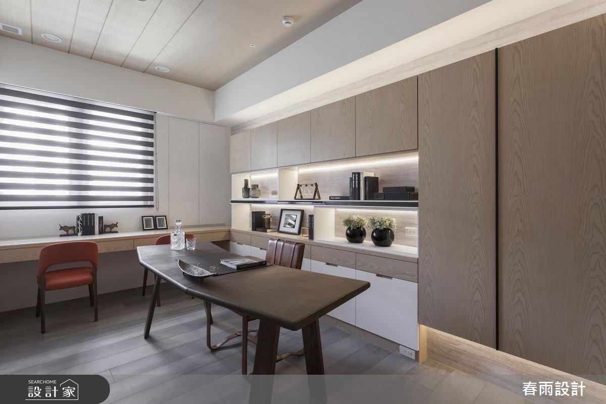 51坪新成屋(5年以下)＿現代風書房案例圖片＿春雨設計＿春雨_46 新莊廣天廈之13