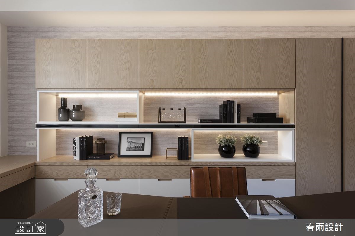 51坪新成屋(5年以下)＿現代風書房案例圖片＿春雨設計＿春雨_46 新莊廣天廈之14