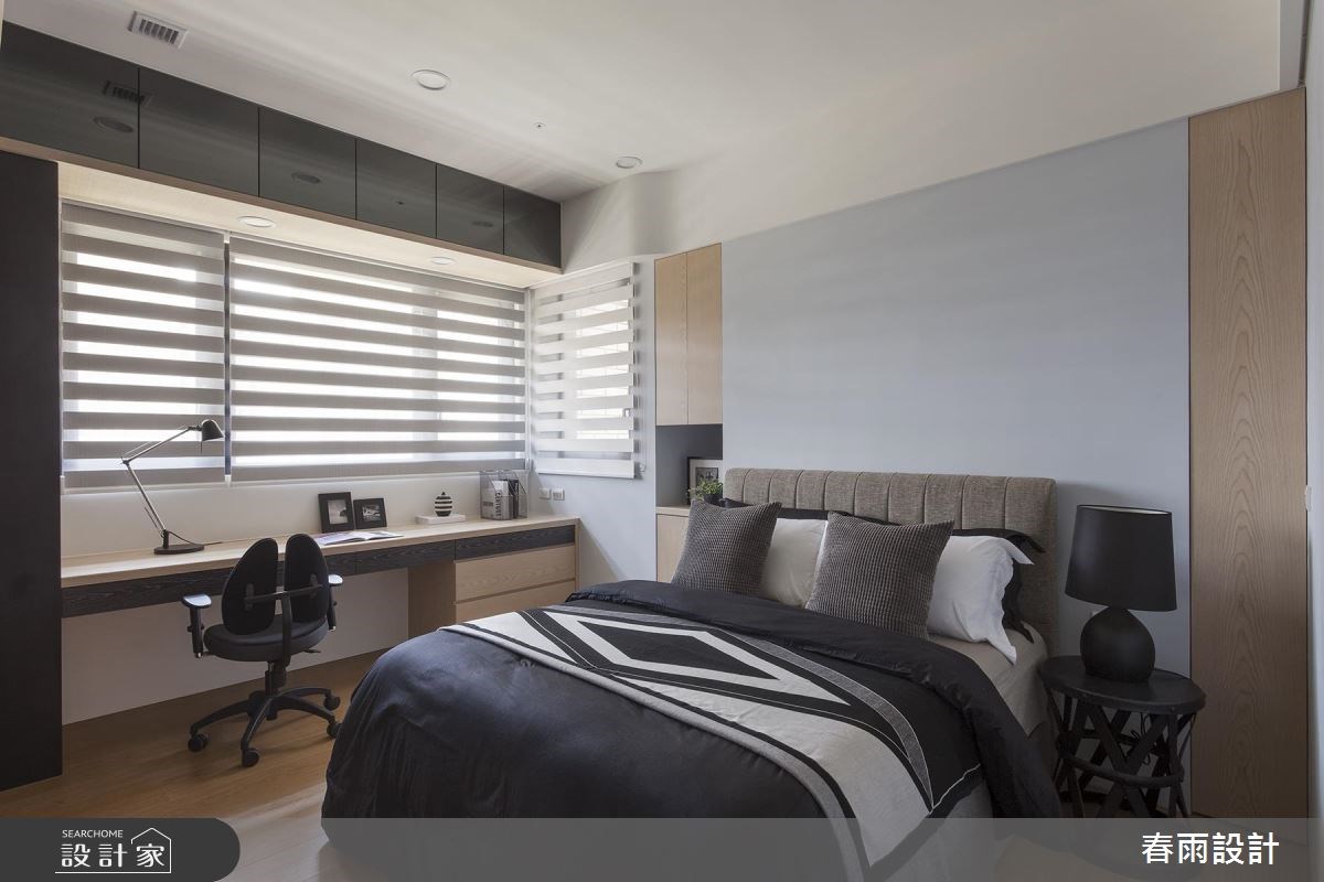 51坪新成屋(5年以下)＿現代風臥室案例圖片＿春雨設計＿春雨_46 新莊廣天廈之27